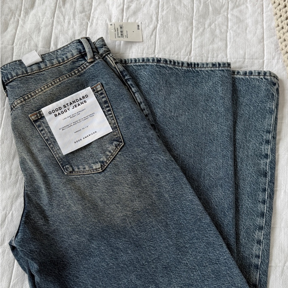 NEW Good American Baggy Jeans